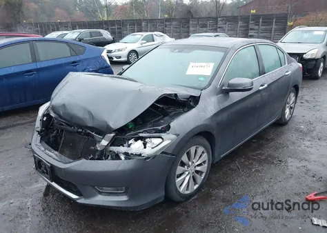 2013 Honda Accord Ex-L from USA, damaged, VIN 1HGCR2F84DA039171